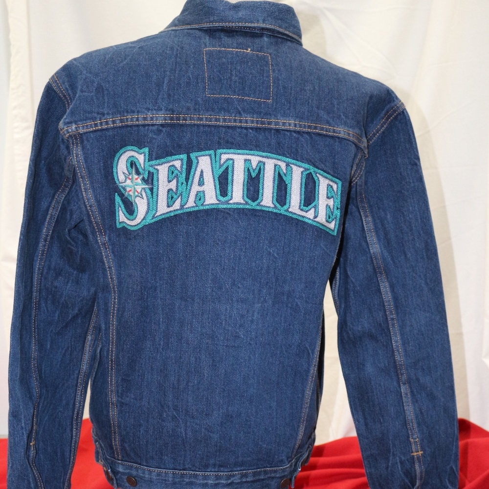 Levi's MLB Denim Trucker Jacket Seattle Mariners